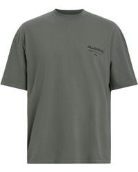 AllSaints - Organic Cotton Xander T-Shirt - Lyst