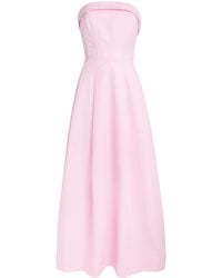 Jonathan Simkhai - Cotton-Blend Avril Bustier Maxi Dress - Lyst