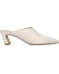 Stuart Weitzman - Leather Stassi Mules 50 - Lyst