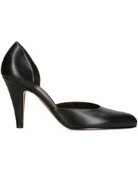 The Row - Ornella Leather D'Orsay Pumps 90 - Lyst