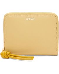 Loewe - Leather Knot Zip-around Wallet - Lyst