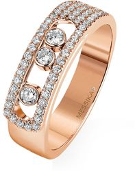 Messika - Rose Gold And Diamond Move Noa Ring - Lyst