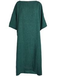 Eskandar - Linen T-shirt Midi Dress - Lyst