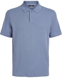 Vince - Pima Cotton Knit Polo Shirt - Lyst