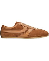 Dries Van Noten - Suede Low-Top Sneakers - Lyst