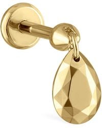 Maria Tash - Faceted Pear Threaded Charm Earring - Lyst