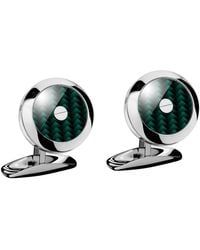 Chopard - Stainless Steel And Carbon Fibre Classic Racing Cufflinks - Lyst