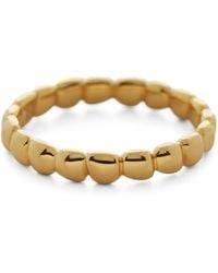 Monica Vinader - Vermeil Nura Teardrop Ring - Lyst