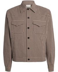 Oliver Spencer - Stretch-Cotton Check Witley Overshirt - Lyst