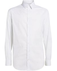 Giorgio Armani - Cotton-blend Shirt - Lyst