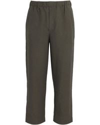 Commas - Wide-Leg Pleated Resort Trousers - Lyst