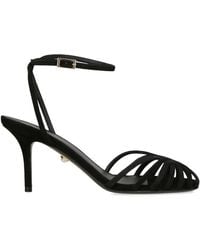 ALEVI - Suede Blake Heeled Sandals 75 - Lyst