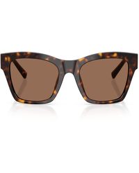 Dolce & Gabbana - Tortoiseshell Square Sunglasses - Lyst
