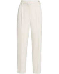 Brunello Cucinelli - Straight Tailored Trousers - Lyst