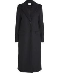 Claudie Pierlot - Wool-Blend Longline Coat - Lyst