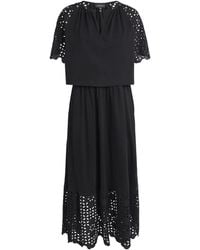 ME+EM - Broderie Anglaise 2-In-1 Maxi Dress - Lyst