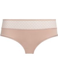 Chantelle - Lace-Detail Norah Shorty Briefs - Lyst