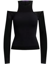 Ralph Lauren - Mulberry Silk Layered Maxine Top - Lyst