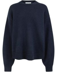 Alaïa - Cashmere-Blend Crew-Neck Sweater - Lyst
