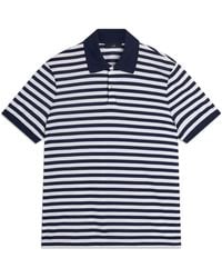 dunhill - Mulberry Silk-Cotton Polo Shirt - Lyst
