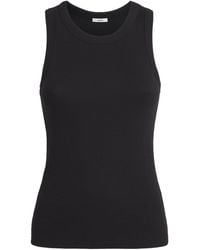 JOSEPH - Stretch-Cotton Yeux Tank Top - Lyst