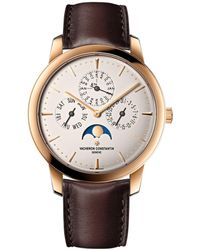 Vacheron Constantin - Rose Gold Patrimony Perpetual Calendar Ultra-thin Watch 41mm - Lyst