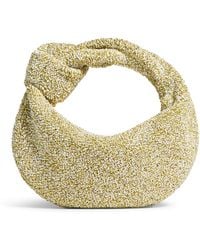 Bottega Veneta - Raffia Jodie Shoulder Bag - Lyst