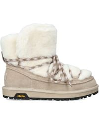 UGG - Classic Tread Fluffed Boots - Lyst