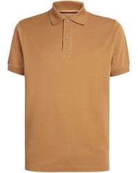 Paul Smith - Cotton Artist Stripe Placket Polo Shirt - Lyst