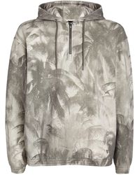 Emporio Armani - Nylon Palm Blouson Jacket - Lyst