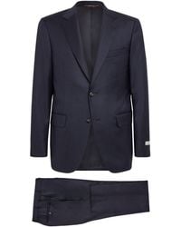 Canali - Wool Pinstripe 2-Piece Suit - Lyst