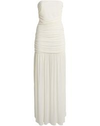 Moré Noir - Crepe Astra Maxi Dress - Lyst