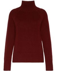 Max Mara - Wool-Cashmere High-Neck Sweater - Lyst
