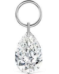 Maria Tash - Pear Floating Diamond Charm - Lyst