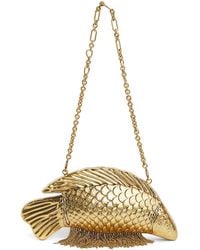 Cult Gaia - Mini Brass Neemo Clutch Bag - Lyst