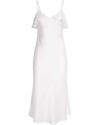 Manitu - Mulberry Silk Aurora Midi Slip Dress - Lyst