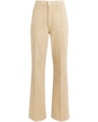 Mother - Bookie Sneak Bootcut Jeans - Lyst