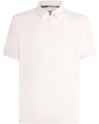 Barbour - Zip-Up Crackehall Polo Shirt - Lyst