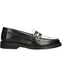 Duke & Dexter - Leather Kiss Wilde Penny Loafers - Lyst