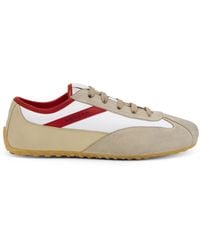McQueen - Calfskin Boxe Sneakers - Lyst