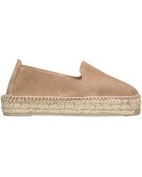 Manebí - Suede Hamptons Espadrilles 40 - Lyst