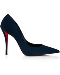 Christian Louboutin - Miss Z 100 Suede Pumps - Lyst
