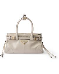 Prada - Bonnie Mini Leather Handbag - Lyst