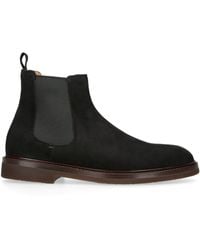 Brunello Cucinelli - Suede Chelsea Boots - Lyst