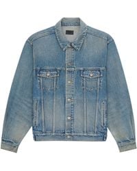 Saint Laurent - Trucker Denim Jacket - Lyst