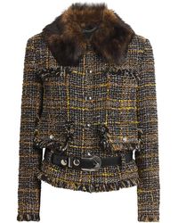 Altuzarra - Tweed Simons Bomber Jacket - Lyst