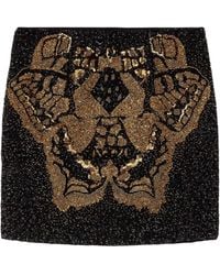 AllSaints - Embellished Jamilia Mini Skirt - Lyst