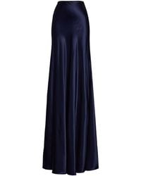 Ralph Lauren - Satin Masina Maxi Skirt - Lyst