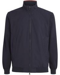 Paul & Shark - Silk-Cotton Bomber Jacket - Lyst