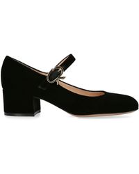 Gianvito Rossi - Leather Court Shoes 45 - Lyst